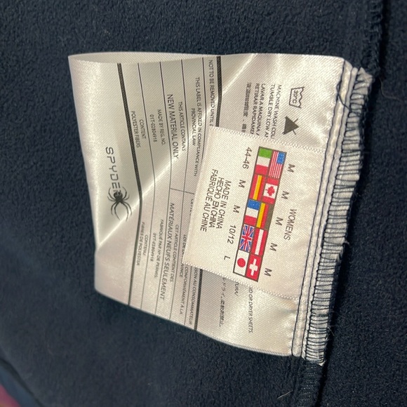 SPYDER JACKET SIZE M BLUE COLOR - Picture 11 of 14